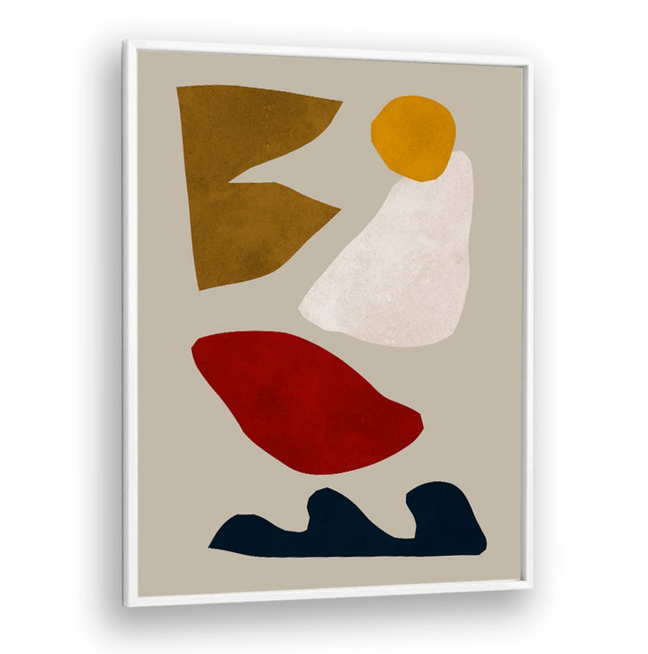 Colorful abstract shapes in the EXPRESSIVE GEO IV, GEOMETRIC ART PRINTS showcase modern artistic flair for any space.