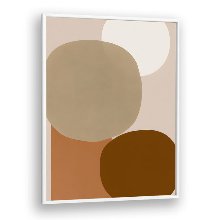 EARTHY MINIMALIST , GEOMETRIC ART PRINTS featuring abstract neutral-toned shapes for modern, natural home decor.