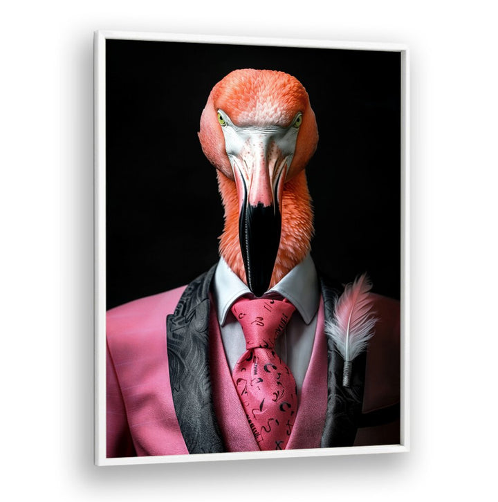 WILD SUITS - FLAMINGO , ANIMAL PAINTINGS