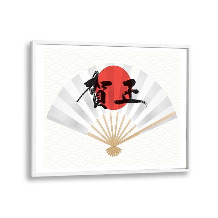 Delicate fan artwork featuring traditional elements, celebrating THE WINDMAKER, JAPANESE PAINTINGS for stylish decor.