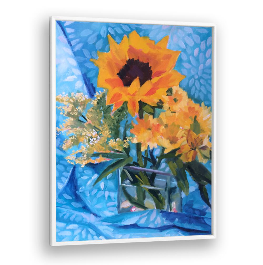 SUMMER FLOWERS , LANDSCAPE PAINTINGS