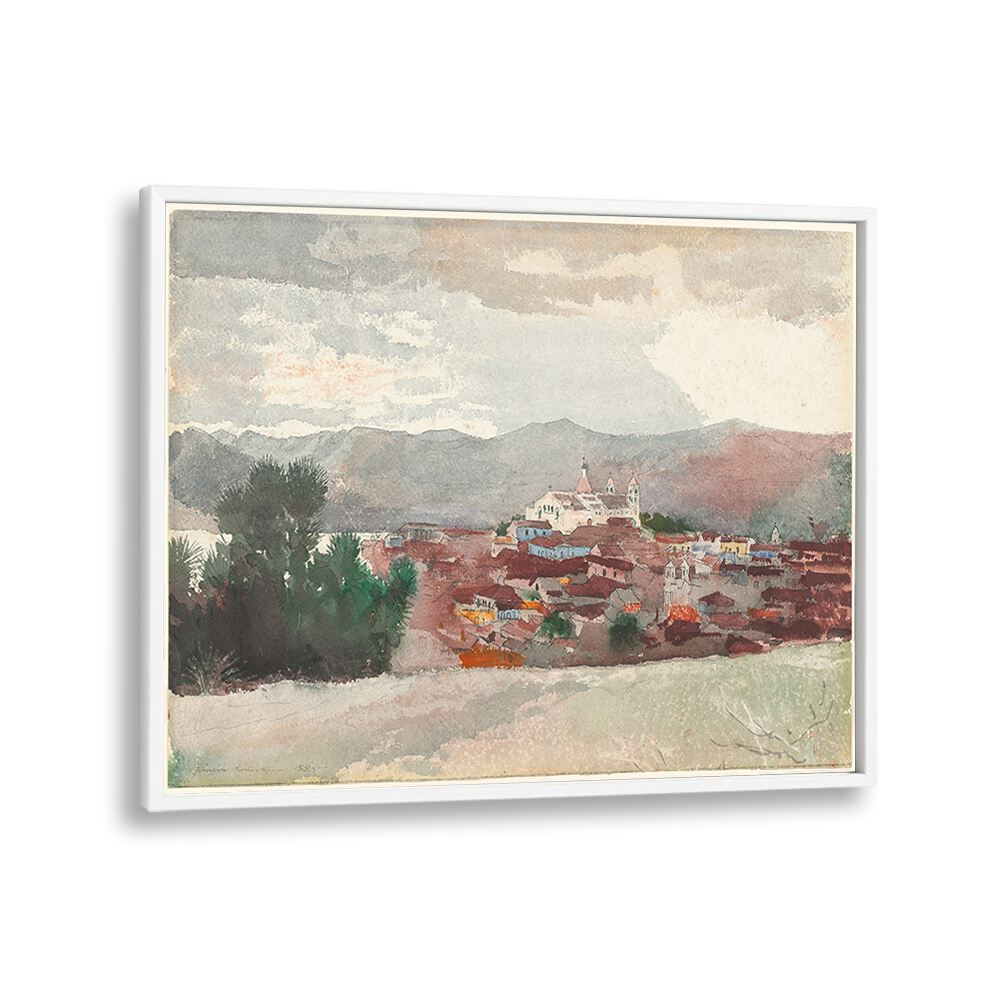 VIEW OF SANTIAGO DE CUBA (1885)  , VINTAGE PAINTINGS