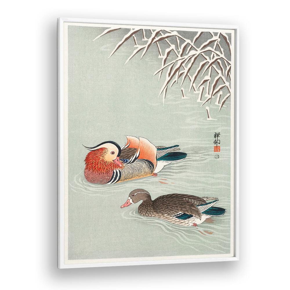 MANDARIN DUCKS (1925 - 1936)   , JAPANESE PAINTINGS , JAPANESE ART PRINTS