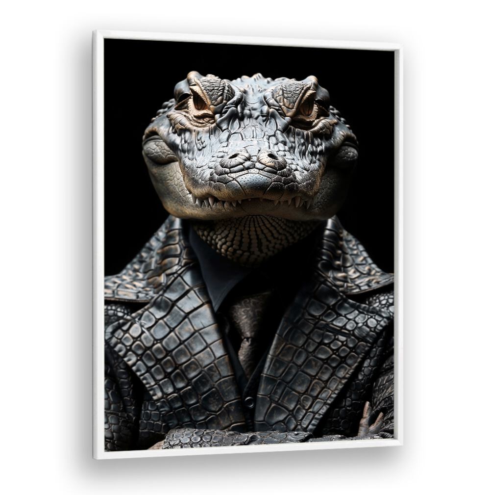 WILD SUITS - CROCODILE , ANIMAL PAINTINGS