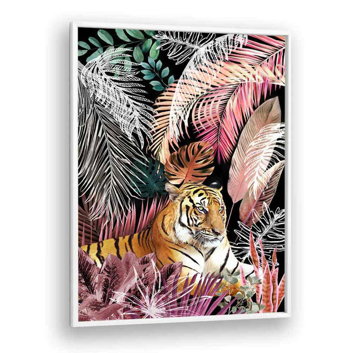 JUNGLE TIGER I , WILDLIFE PAINTINGS