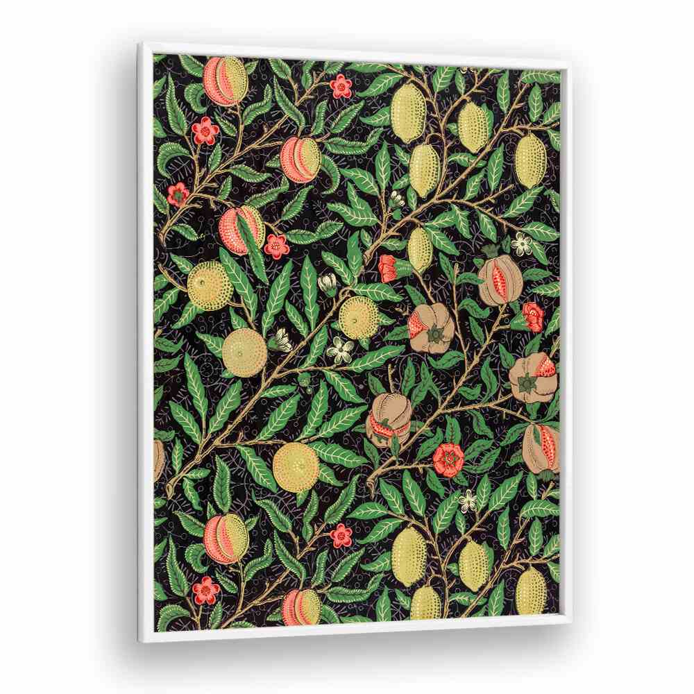 FRUIT PATTERN (1862) , WILLIAM MORRIS PAINTINGS , ARTWORKS BY WILLIAM MORRIS