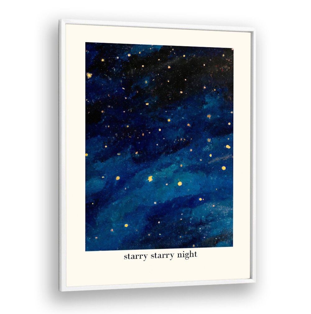 STARRY STARRY NIGHT , KIDS ROOM PAINTINGS featuring a vibrant star-filled night sky to inspire young imaginations.