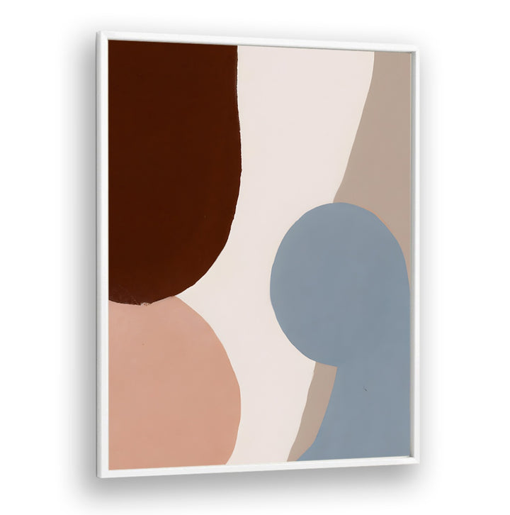 EARTHY CURVES, ABSTRACT PAINTINGS with rich earth tones and fluid shapes to enhance modern living spaces.