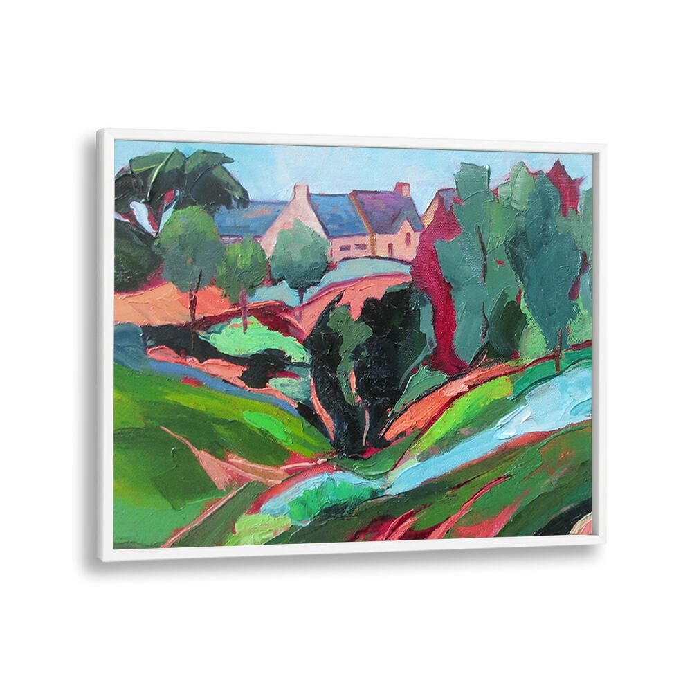 WALK IN THE COUNTY , LANDSCAPE PAINTINGS