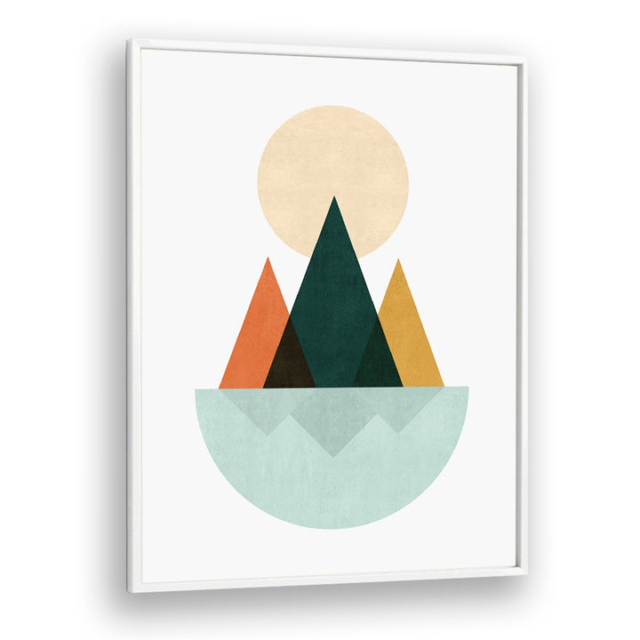 GEOMETRIC LANDSCAPE , ABSTRACT PAINTINGS , ABSTRACT ART PRINTS