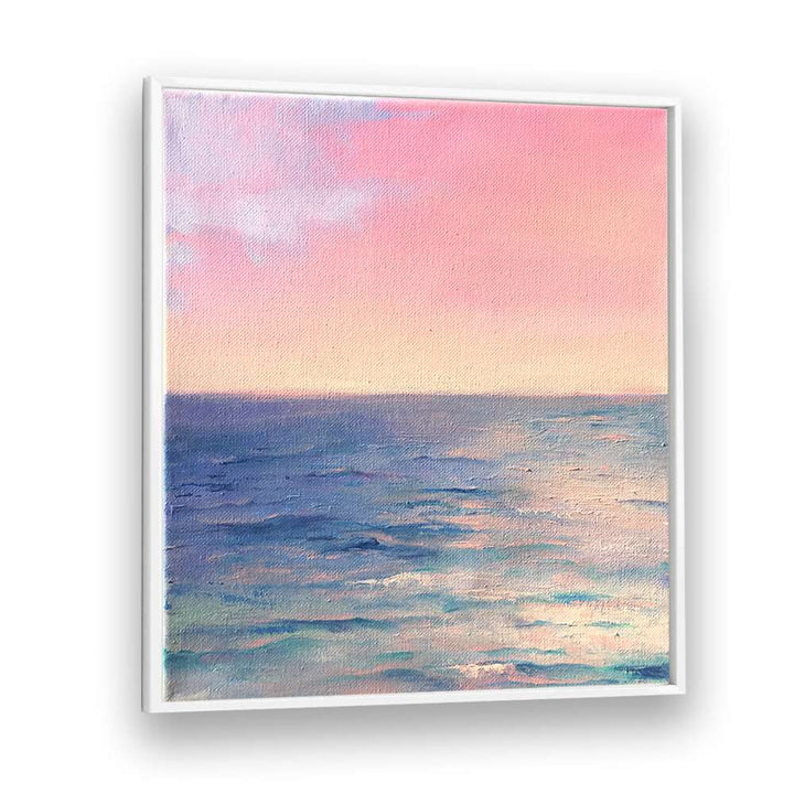 PINK SUNSET , LANDSCAPE PAINTINGS