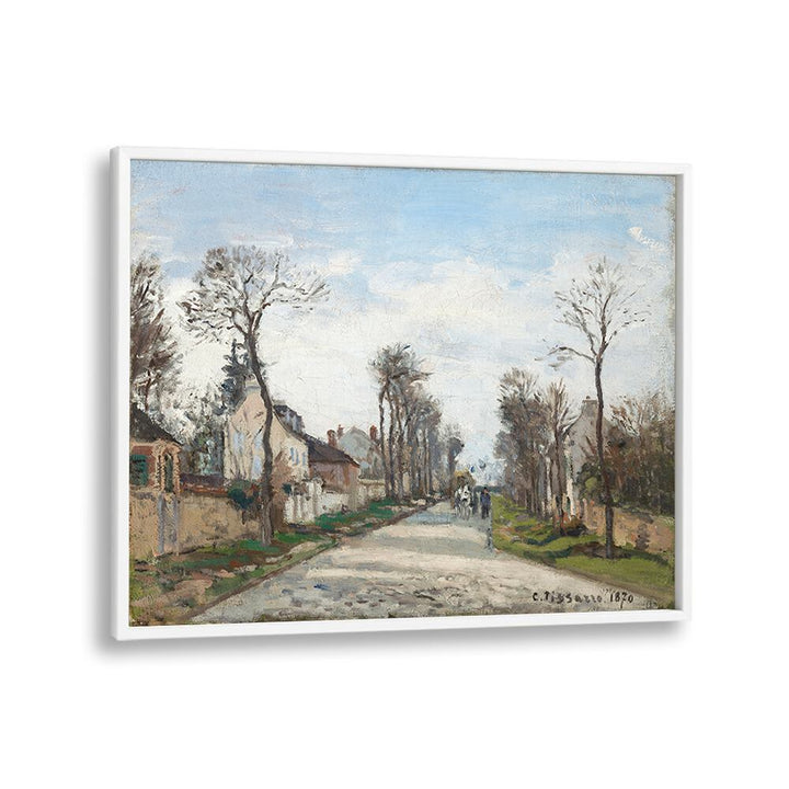 VERSAILLES ROAD, LOUVECIENNES (1870) , VINTAGE PAINTINGS