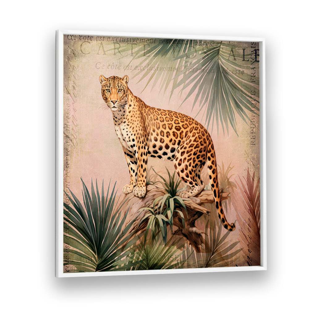 CHEETAHS TROPICAL JUNGLE BY ANDREA HAASE , WILDLIFE POSTERS, WILDLIFE PAINTINGS