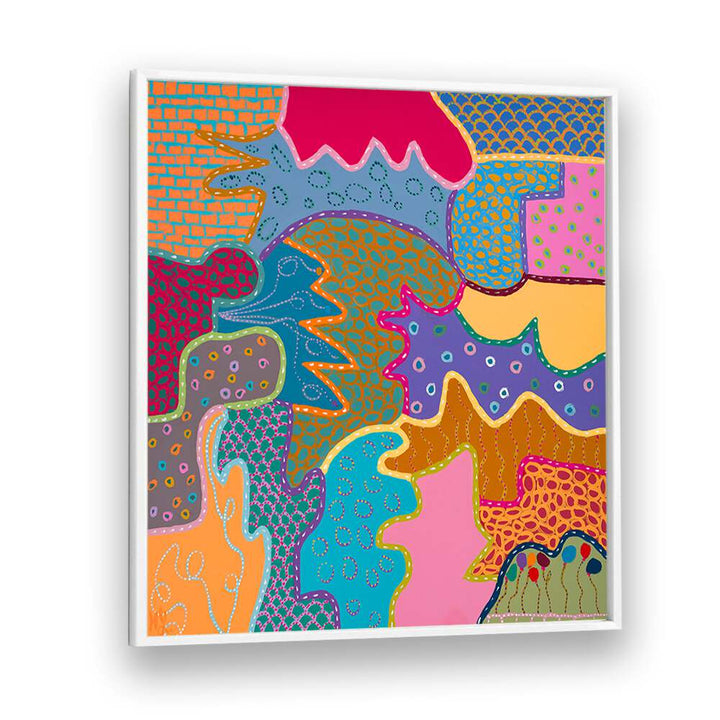 COLOUR WARMS THE SOUL II , PATTERN ART PRINTS