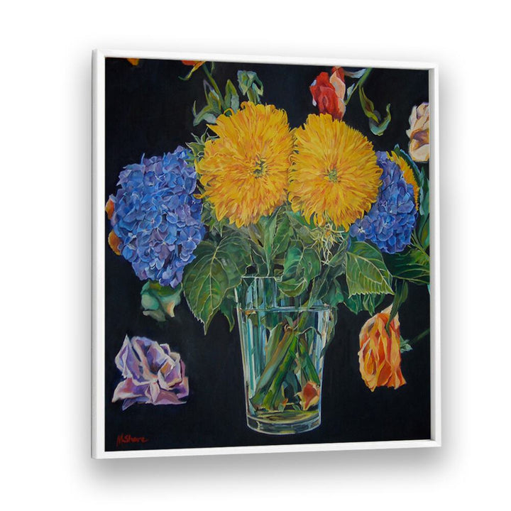 FLORAL BOUQUET , FLORAL FLOWER PAINTINGS