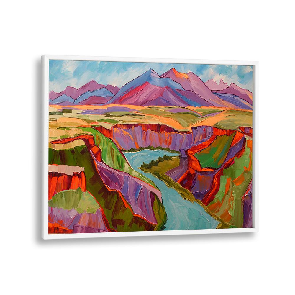 COLORFUL SUNSET , LANDSCAPE PAINTINGS