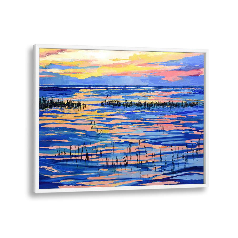 SUNSET COLORS , LANDSCAPE PAINTINGS