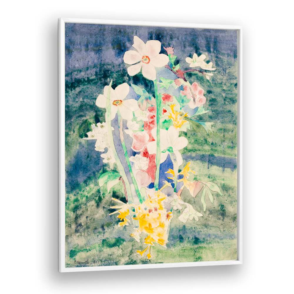 NARCISSI (1917) , VINTAGE PAINTINGS