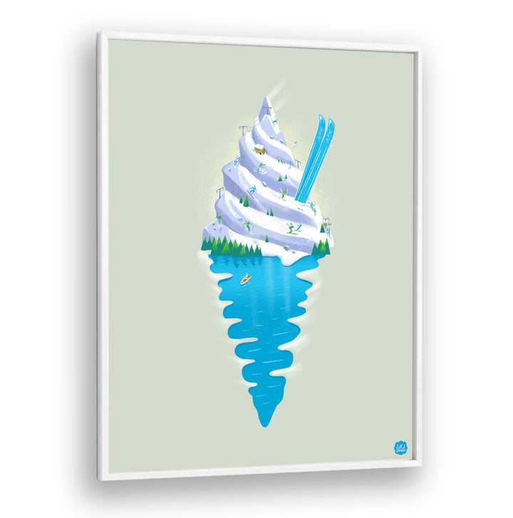 Charming cafe art featuring a whimsical sundae, perfect for enhancing your space with SKU SUNDAE, BAR vibes.