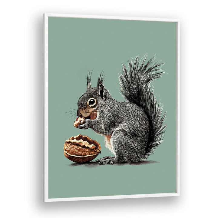 THE SQUIRREL AND THE WALNUT BY ANDREAS MAGNUSSON, KIDS ROOM PAINTINGS