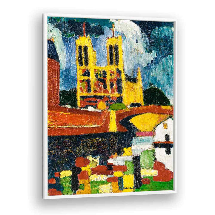 NOTRE DAME (CA.1907)  , VINTAGE PAINTINGS