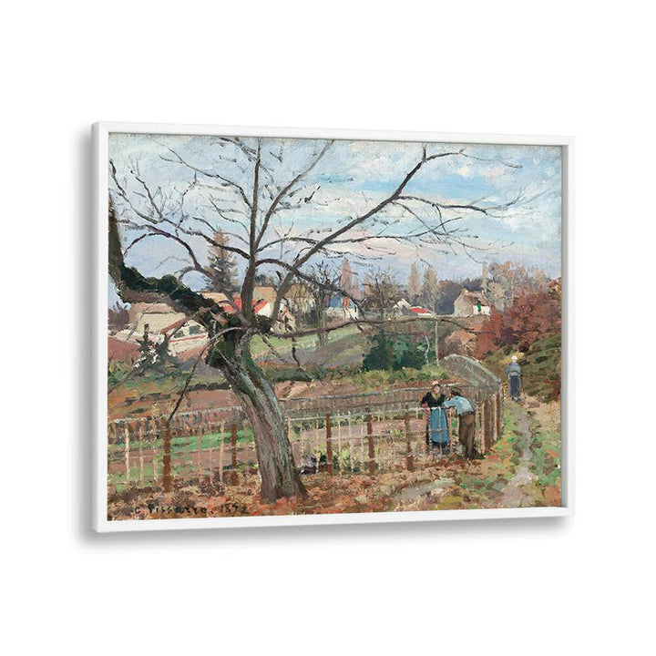 THE FENCE (1872)  , VINTAGE PAINTINGS