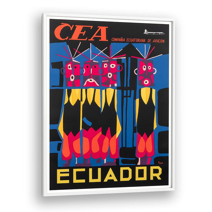 ECUADOR , VINTAGE TRAVEL POSTERS