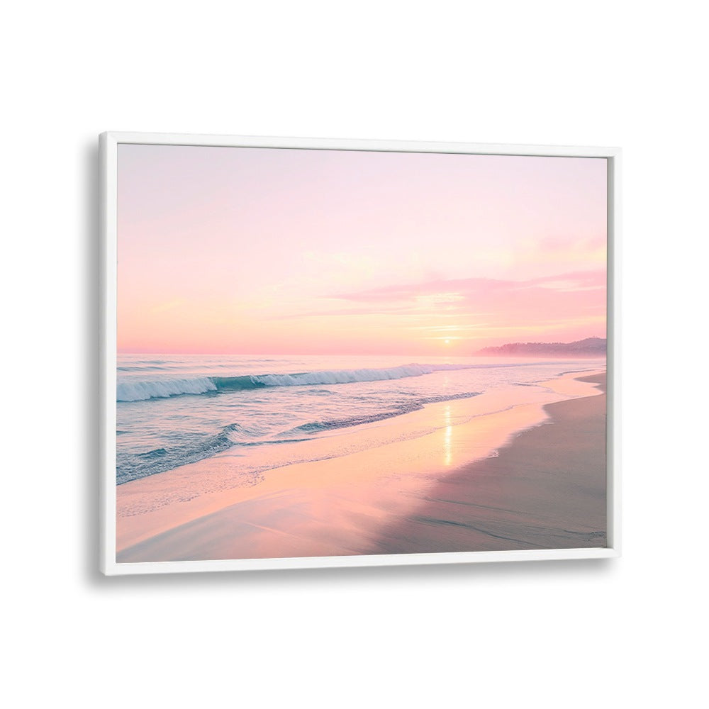 Stunning SUNSET SERENITY, BEACH PAINTINGS by Philippe Hugonnard, capturing golden sunset hues for a tranquil space.