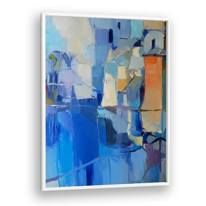 Vibrant ORANGE FORTRESS, ABSTRACT PAINTINGS, showcasing bold colors and modern design, perfect for any art lover.