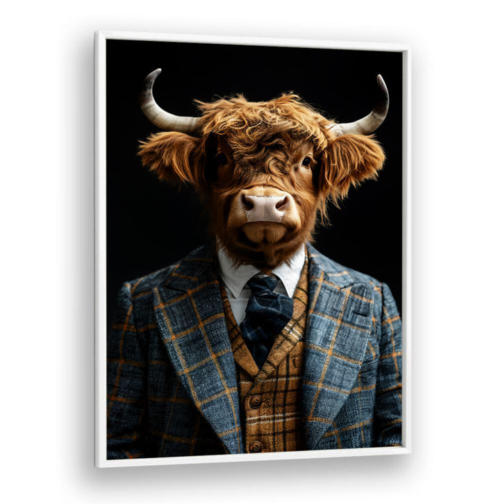 WILD SUITS - HIGHLAND CATTLE , ANIMAL PAINTINGS
