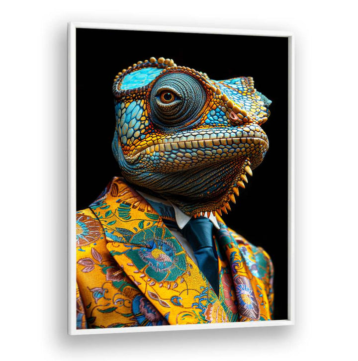 WILD SUITS - CHAMELEON , ANIMAL PAINTINGS