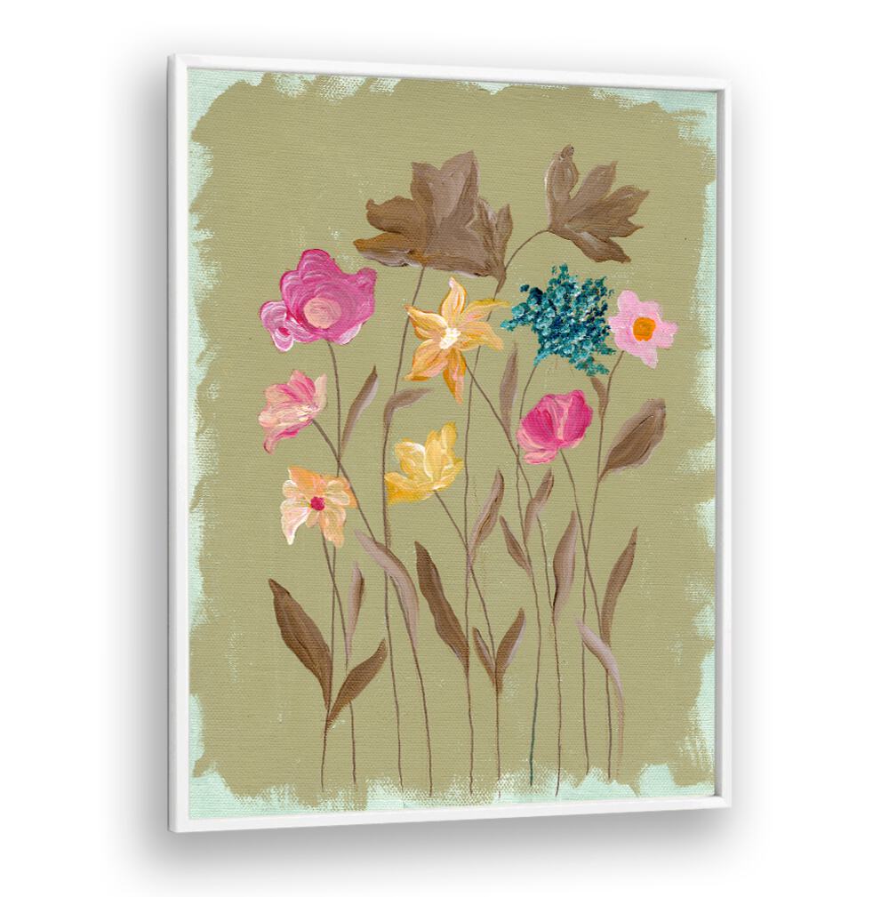 BLUSH IN BLOOM , FLORAL FLOWER PAINTINGS
