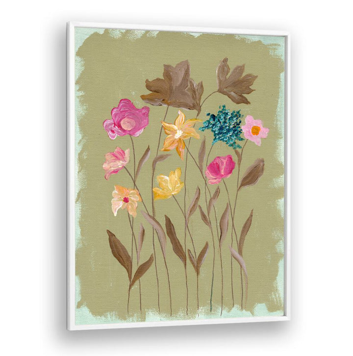 BLUSH IN BLOOM , FLORAL FLOWER PAINTINGS