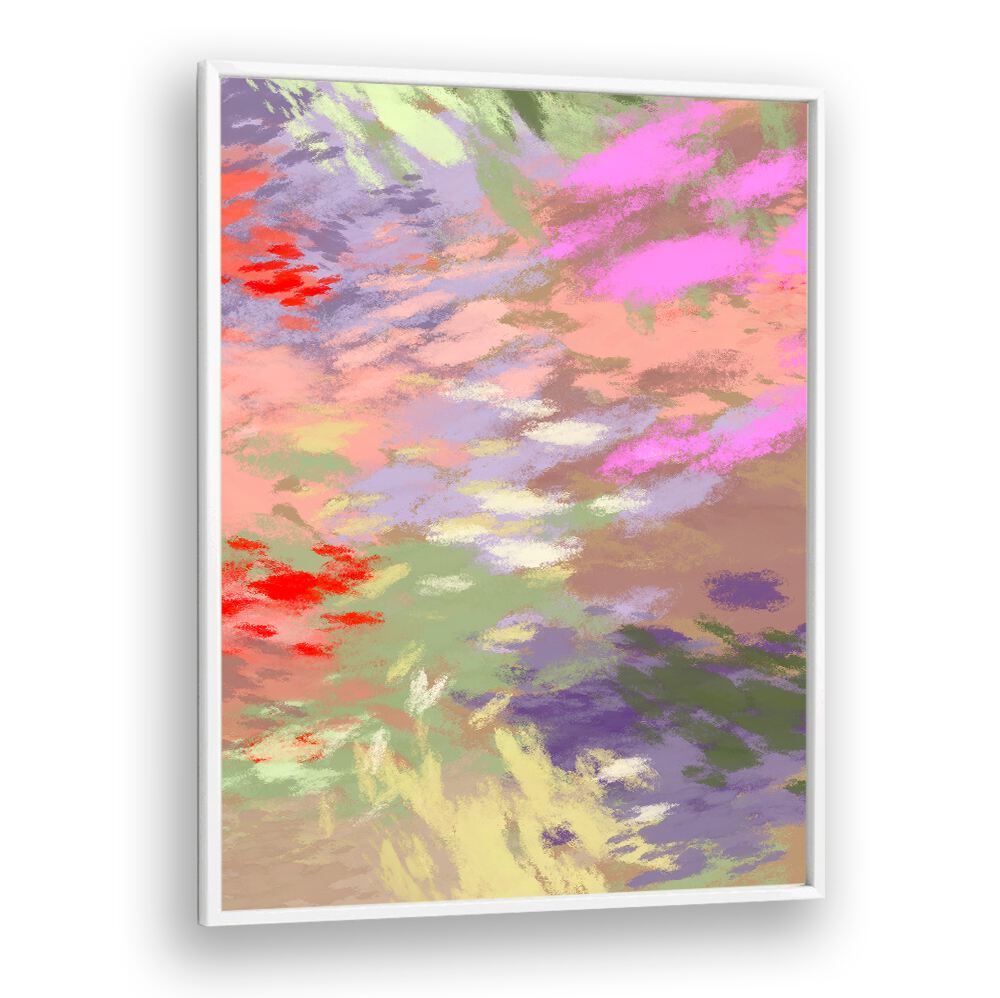 Vibrant colors blend in LAZY SUMMER DAYS IV, ABSTRACT PAINTINGS, perfect for adding relaxation to any space.