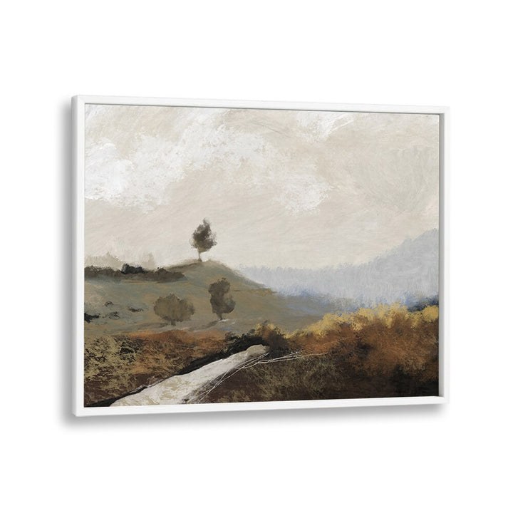 Serene LA COLLINA, LANDSCAPE PAINTINGS showcasing tranquil hills and soft colors, perfect for any home decor.