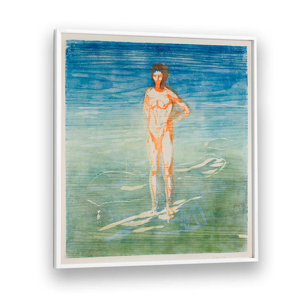 MAN BATHING (1899) , VINTAGE PAINTINGS