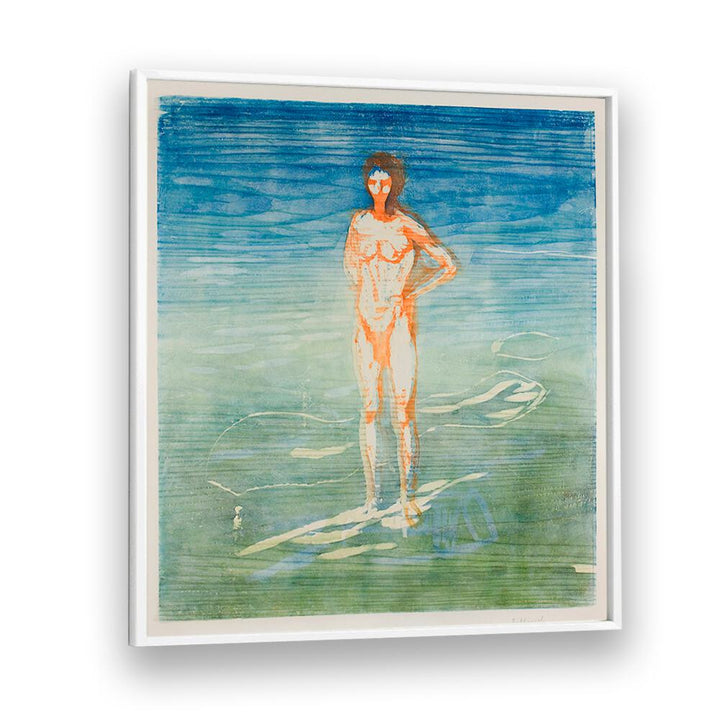 MAN BATHING (1899) , VINTAGE PAINTINGS