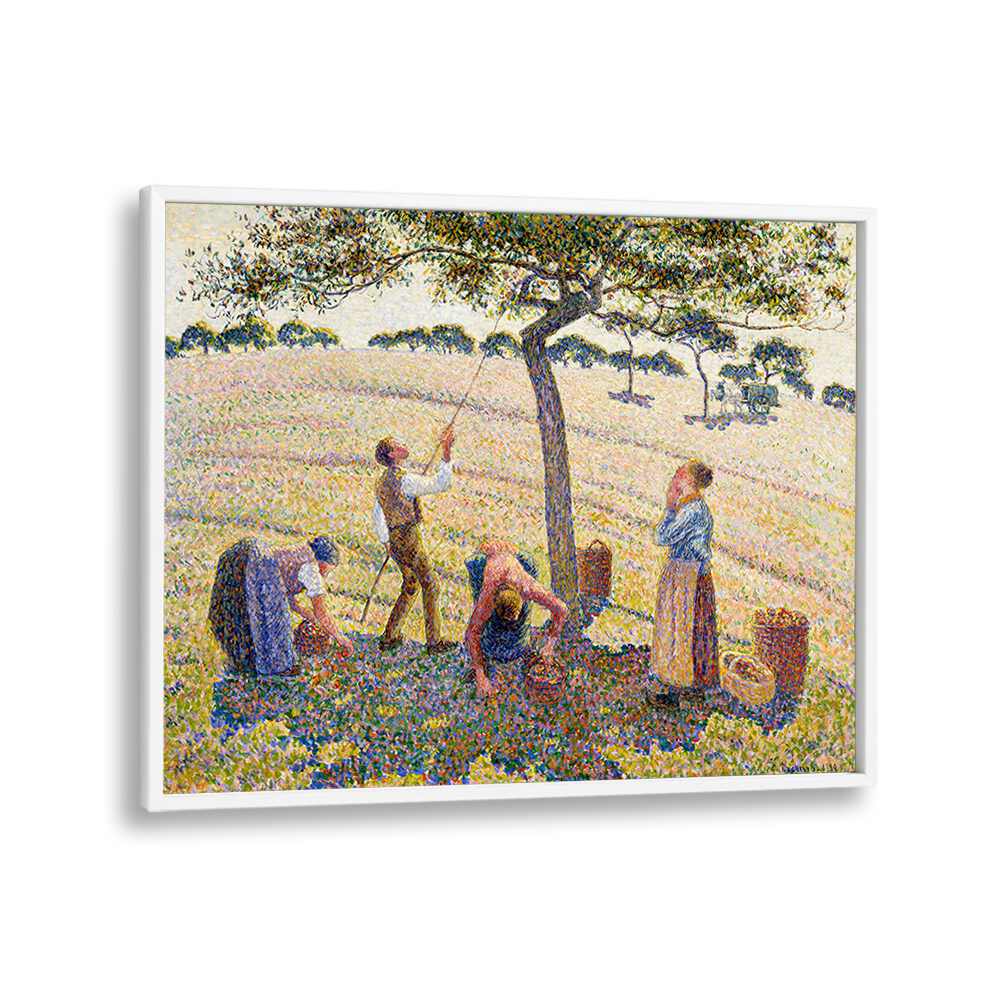 APPLE HARVEST (1888) , VINTAGE PAINTINGS