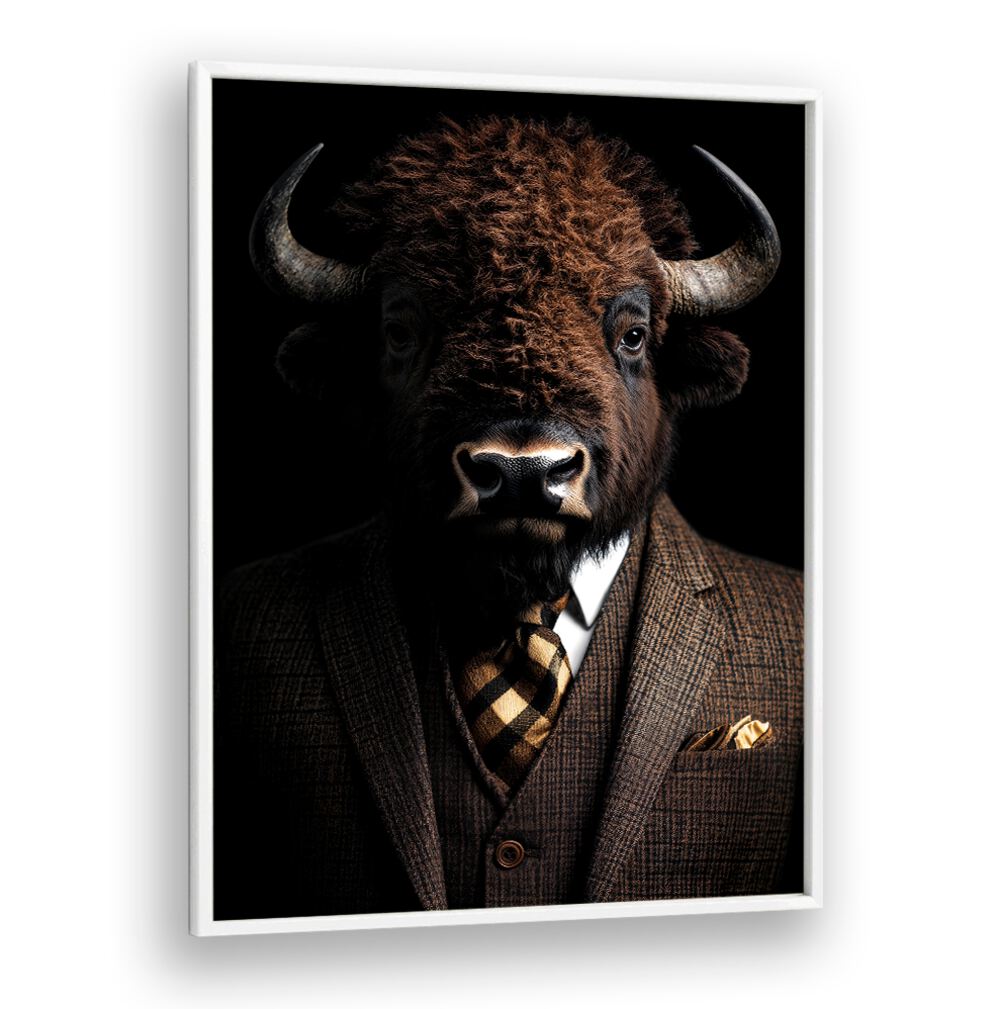 WILD SUITS - BISON , ANIMAL PAINTINGS