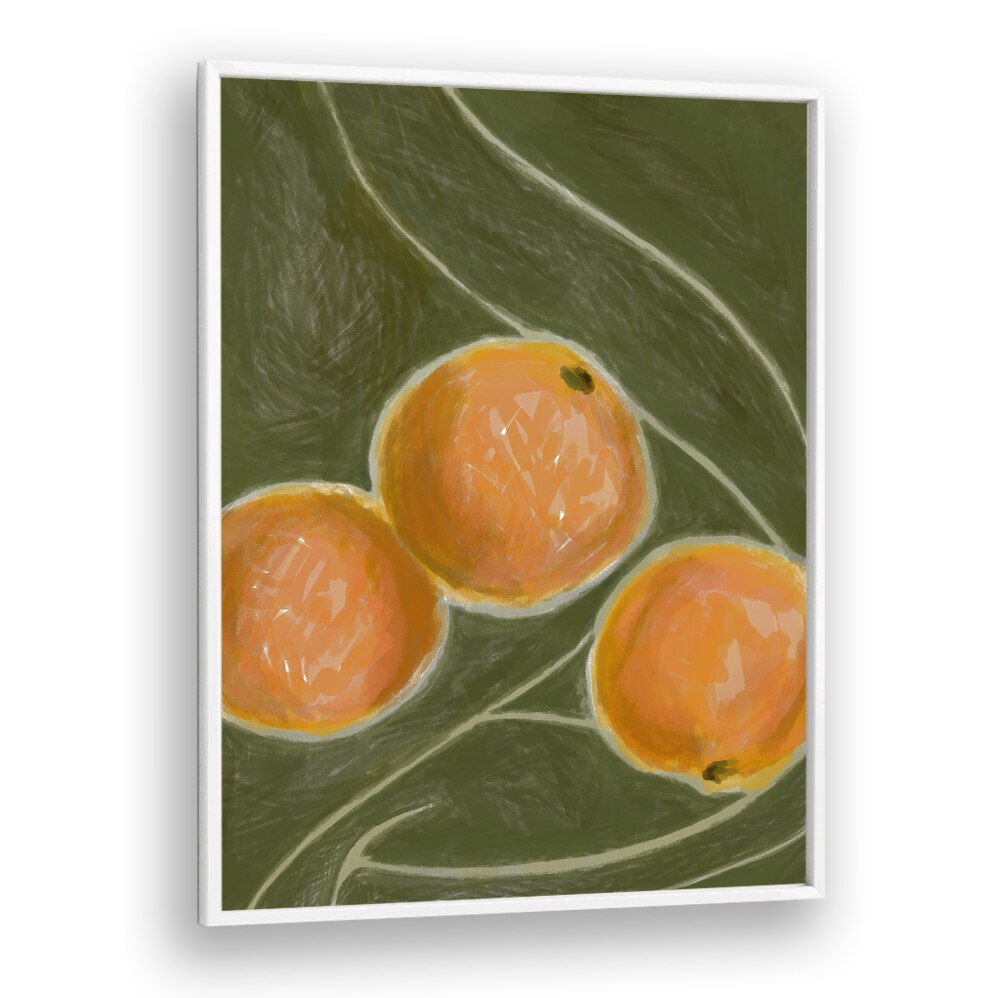 THE COLOURS ORANGE A GREEN , KITCHEN POSTERS