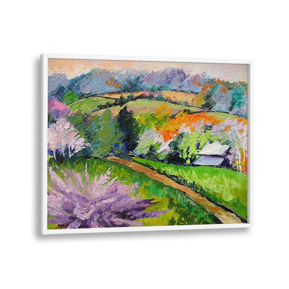 COVERBRIDGE ROAD , LANDSCAPE PAINTINGS