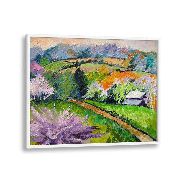 COVERBRIDGE ROAD , LANDSCAPE PAINTINGS