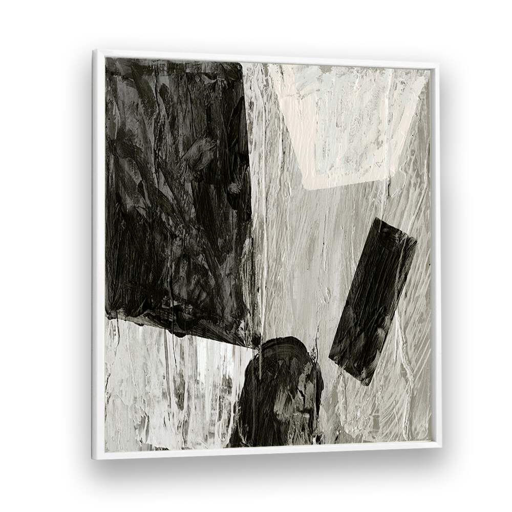 Stylish SWIVEL, ABSTRACT PAINTINGS in monochrome, enhancing modern decor with elegance and versatility.