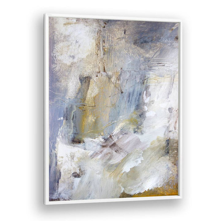 FLOAT, ABSTRACT PAINTINGS featuring soft hues and textured layers, perfect for modern decor accents.