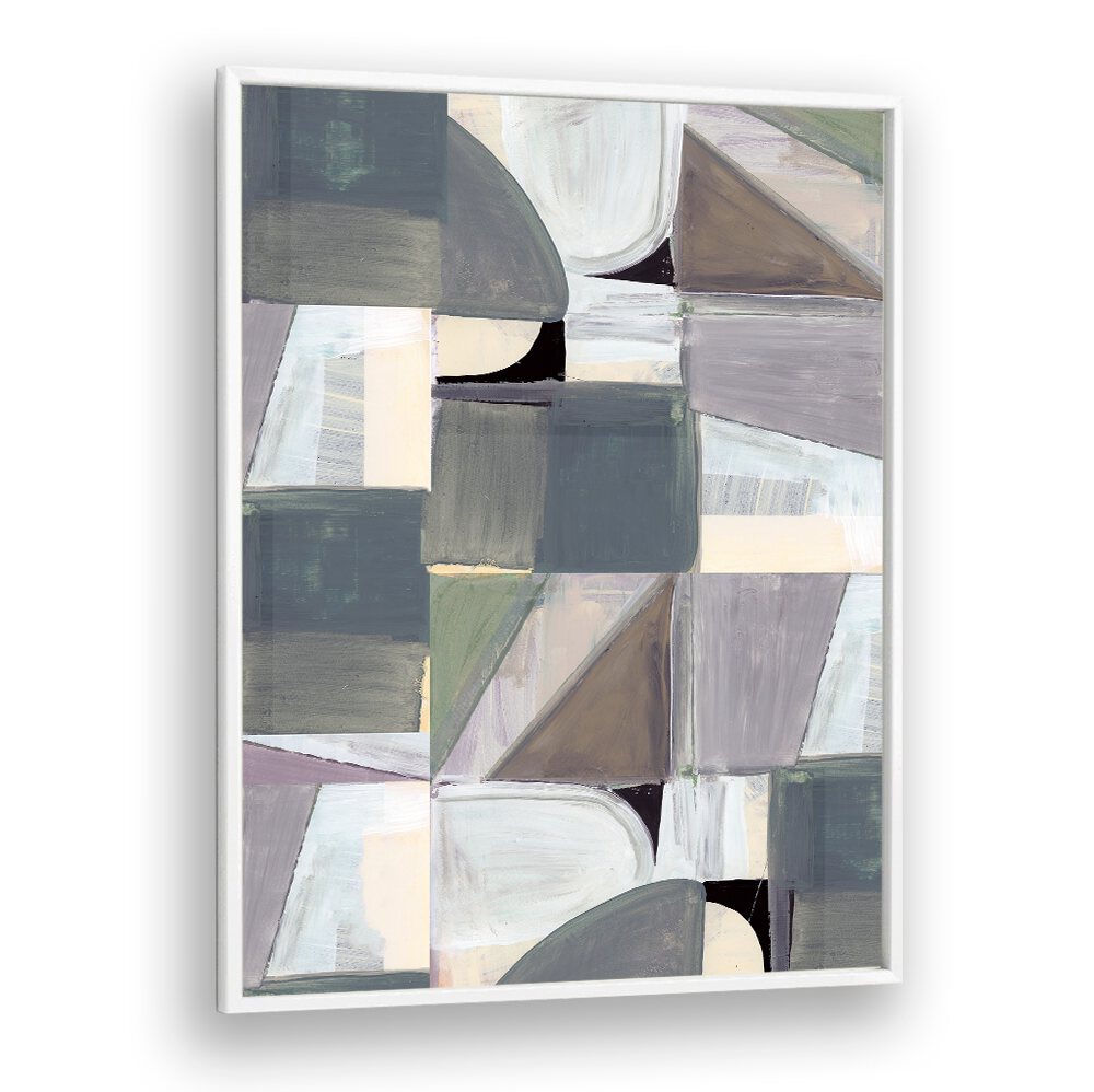 Stylish ABSTRACT DESATURATE II, ABSTRACT PAINTINGS piece featuring modern colors and shapes for creative spaces.