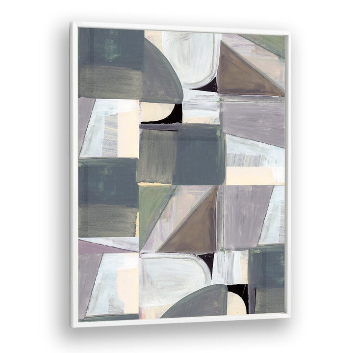 Stylish ABSTRACT DESATURATE II, ABSTRACT PAINTINGS piece featuring modern colors and shapes for creative spaces.