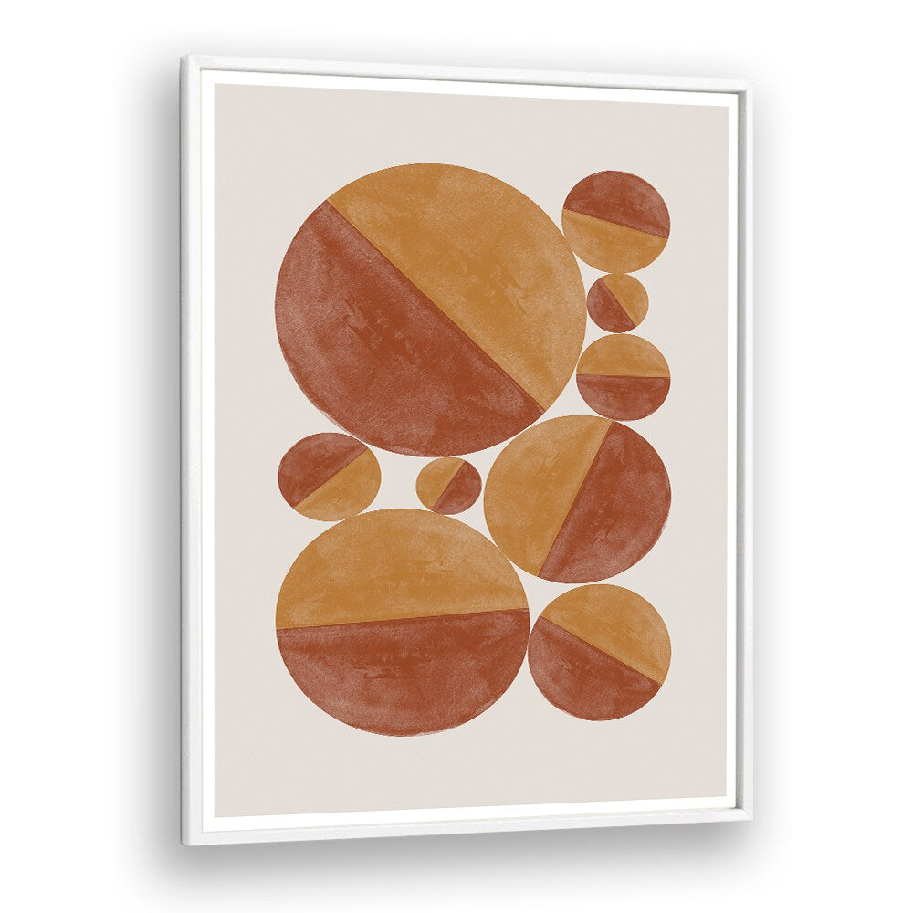 BURNT ORANGE BOLS BY THE MIUUS STUDIO , ABSTRACT PAINTINGS, ABSTRACT ART PRINTS