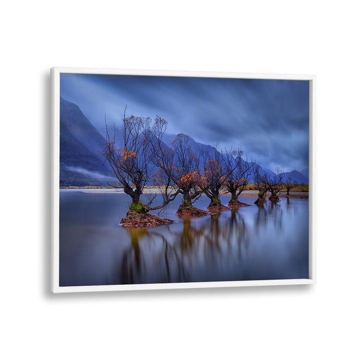 GLENORCHY IN BLUE HOURS BY MICHAEL ZHENG , LANDSCAPE PHOTO PRINTS