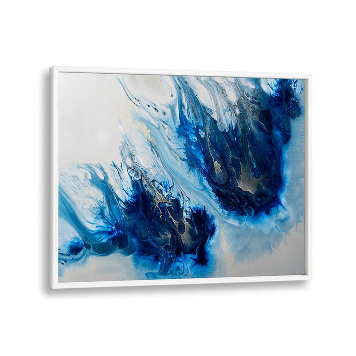 Stunning POPULAR - VIBRANCE, ABSTRACT PAINTINGS in blue tones, perfect for energizing your space. Transform your home!
