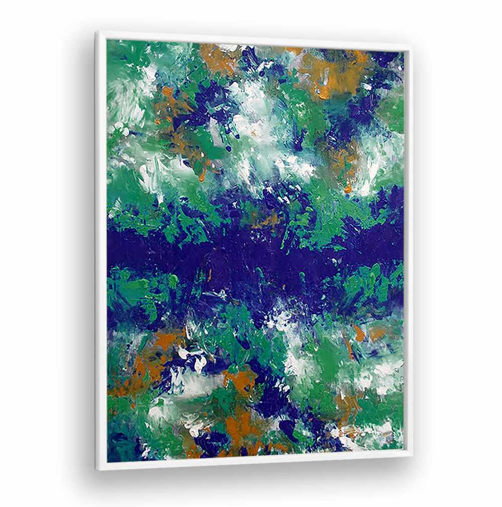 Bright and vibrant BLU BOUQUET, ABSTRACT PAINTINGS to enhance your living space with contemporary artistic flair.
